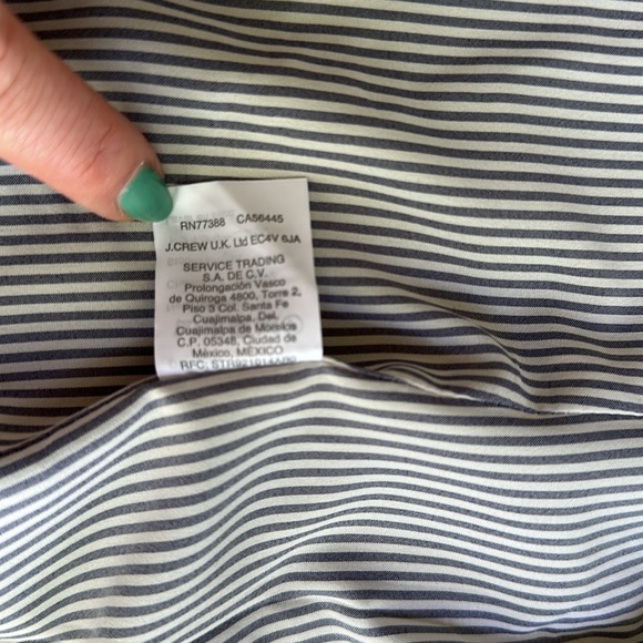 J.Crew Velvet Parke Blazer Deep Navy sz 4 - Picture 3 of 11